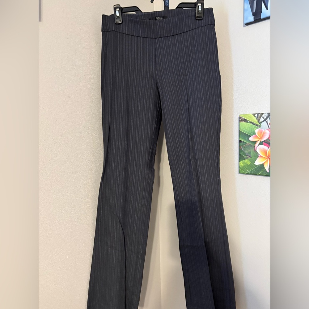 Simply Vera Vera Wang Gray Pinstripe Pants